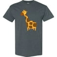 thumbnail image 3 of Inktastic Giraffe Jungle Zoo Animal T-Shirt, 3 of 5