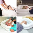 thumbnail image 2 of HLONK Inflatable PVC Hair Washing Basin Portable Shampoo Hair Basins for Pregnant Disabled Large Portable Deluxe Inflatable Hair Washing Basin Living Aid for Washing Hair in Bed, 2 of 6