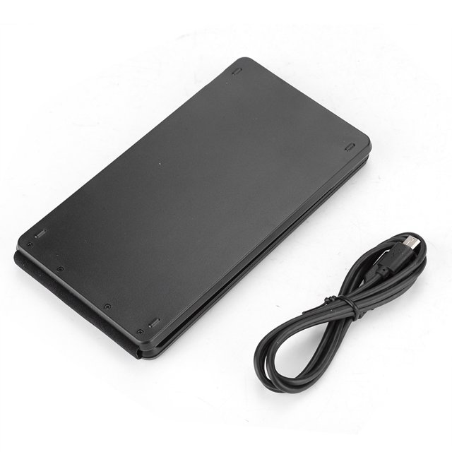 Teclado inalámbrico Bluetooth plegable universal portátil F68 para iOS/Android para Windows negro