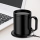 thumbnail image 1 of Calentador de tazas de café y juego de tazas Calentador de café eléctrico de temperatura constante de 55  degreeC Calentador de té Taza de cerámica para té Negro, 1 of 8