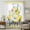 LightYellow, variant on Summer Fruits Sheer Curtains 54" Long, Lemon Juice Glass Cups Mint Leaf Yellow Plaid Light Filering Curtains, Breathable Simi Curtain Privacy Drapes for Kitchen Bathroom Small Window Treatment