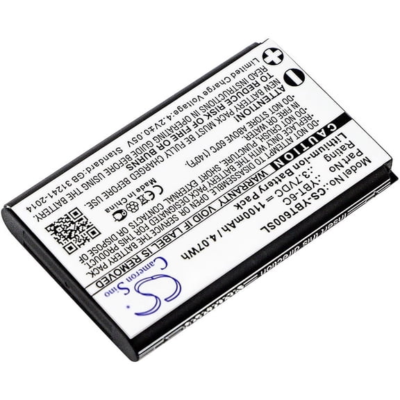 1100mAh Battery for Custom Battery Pack YBT-6C