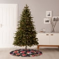 thumbnail image 6 of Sikiie Red Rose Flower Nativity Christmas Tree Skirt, Jesus Christian Winter Holiday Tree Mat Decoration(30-48IN)48", 6 of 6