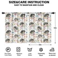 thumbnail image 2 of Blackout Kids Curtains,Cute Hedgehog and Mushroom Childrens Insulated Curtains Set Of 2,Bedroom Essentials,Toddler Room Decor 42"x54", 2 of 5