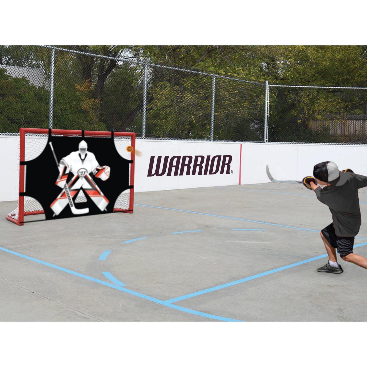 Warrior 54" Tuteur de Tireur 5 domaines cibles clés