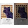 thumbnail image 2 of Caroline's Treasures SS4393CNL Skye Terrier Fall Leaves Portrait Ceramic Night Light, 6x4x3", multicolor, 2 of 2