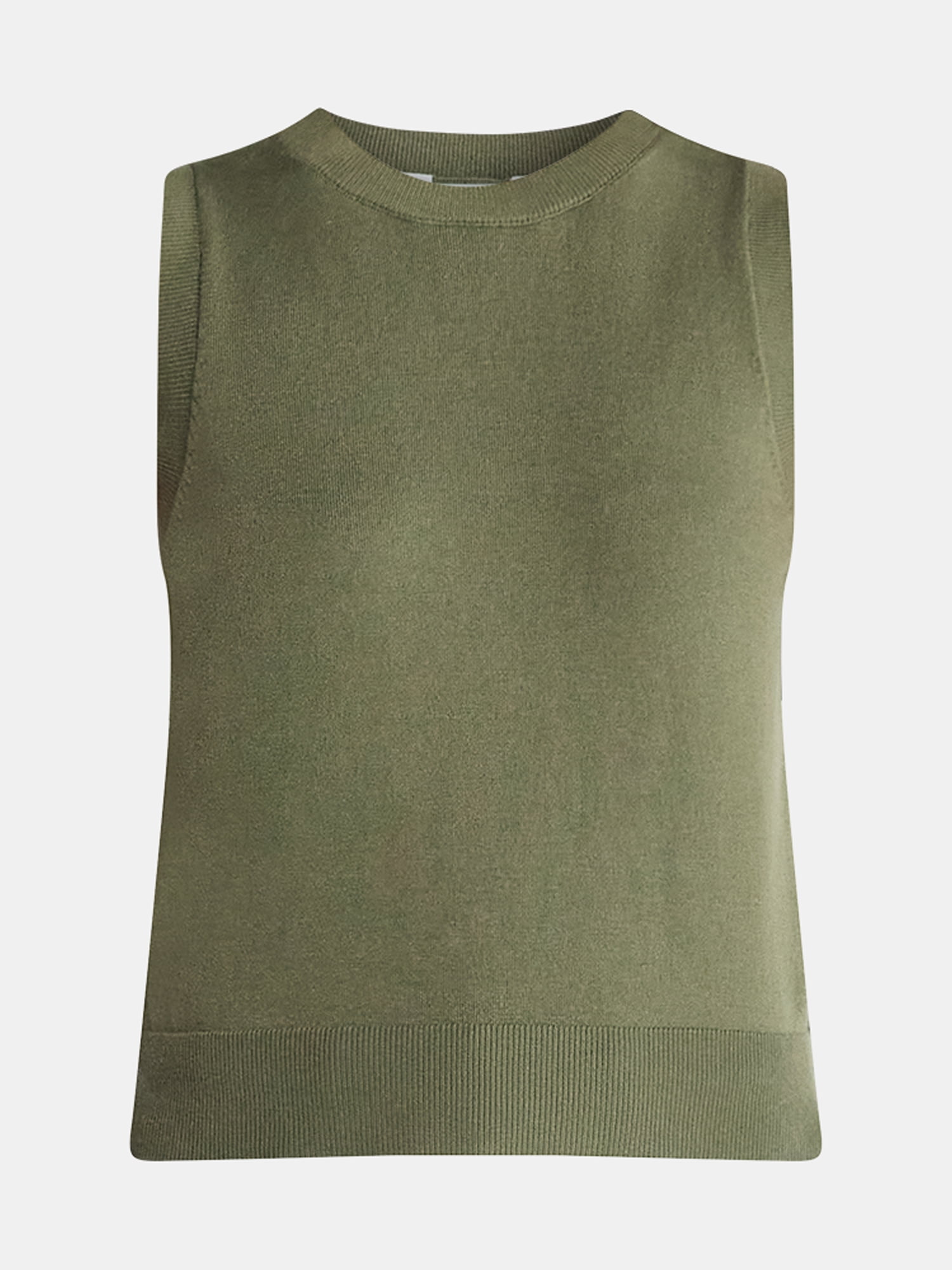 Time and Tru Women's Fine Gauge Sweater Tank Top, Lightweight, Sizes XS-XXXL