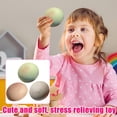 thumbnail image 5 of Slow Rise Stress Ball, Stress Ball Squeeze, 2X1.5 In, Relaxation Relief Items for Student, Sensory Squeeze Toys, Oval Shape, Speckled Tan, 1 Pc, 5 of 7