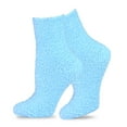thumbnail image 5 of TeeHee Women's Warm Winter Cozy Fuzzy Slipper Socks 2 Pair Mint, 5 of 5