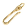 thumbnail image 2 of 2pcs Solid Brass Key Chain Belt Clip Vintage Wallet - Medium 3.0 * 18mm + Large 3.0 * 20mm, 2 of 8