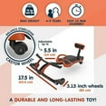 thumbnail image 2 of YBIKE Leap Self Propelled Ride On Drifting Racer Riding Toy, 165 lbs, Ages 4 – 9, Red, 2 of 6