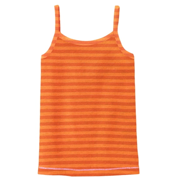 Made in USA Girls Camisole - Stripes | Orange