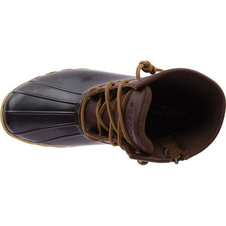 Sperry Top-Sider Saltwater Crunch Boot – Stivale Unisex In Pelle Con Cerniera – Suola Gomma Antimarca
