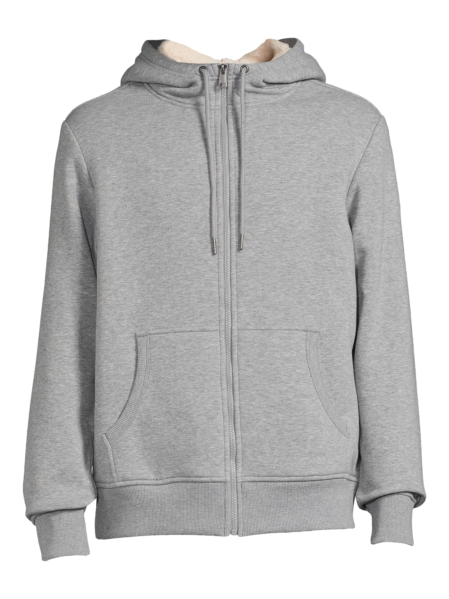 George Men's and Big Men's Faux Sherpa Fleece Jacket, up to Size 5XL