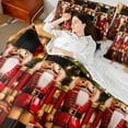 thumbnail image 4 of Castle Fairy Kawaii Nutcracker 7pcs Bedding Comforter Set for Teens,Merry Christmas Queen Bedding Sets Super Cozy,Happy New Year Queen Sheet Sets,Super Cozy Room Decor, 4 of 8
