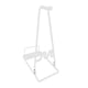 thumbnail image 2 of Soporte universal para aspiradora, soporte independiente, rejilla metálica Blanco, 2 of 9