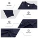 thumbnail image 3 of pstuiky hombres de manga larga, Sudadera deportiva informal para hombre, cuello redondo, color liso, de punto, de manga larga, con capucha versátil Tops de talla grande para hombre s, 3 of 3