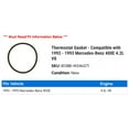 thumbnail image 2 of Thermostat Gasket - Compatible with 1992 - 1993 Mercedes-Benz 400E 4.2L V8, 2 of 2