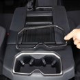 thumbnail image 4 of Para /Sequoia 2022 2023, marco de copa trasera interior de coche de fibra ABS, estilo de moldura, 4 of 5