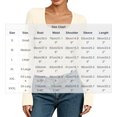 thumbnail image 3 of MYAOYINo Boundaries Ladies Long Sleeve Ribbed Tee Scoop Neck Slim Fit Casual Top, 3 of 9