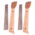 thumbnail image 1 of Tachiuwa 2 Set Ukulele Neck And Fingerboard for Concert Ukulele Parts 2 Set 26 inch, 1 of 9
