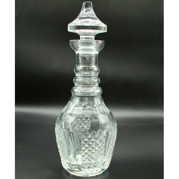 Open Box Waterford Crystal: Desmond Decanter & Stopper , 11.5" | MIB