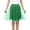 Green, variant on Ediodpoh Women's Tutu Skirt Pleated Midi Skirt High Waist Flowy Hem for Festive Party and Carnival Ballet Skirt Gold M