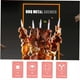 thumbnail image 5 of Brochetas de barbacoa Abanopi reutilizables de metal Herramienta de kebab acero inoxidable, 5 of 7