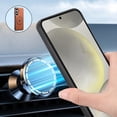thumbnail image 4 of Allytechgroup 2 in 1 Wallet Detachable Cards Holder Case for Samsung Galaxy S23 FE, Magnetic Back Cover Compatible with Magsafe & Car Mount Stand Shockproof Phone Case for Women Men, Brown, 4 of 9