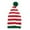 Green, variant on Striped Knit Beret Autumn Winter Warm Holiday Hat Men Women Festive Seasonal Headwear Green