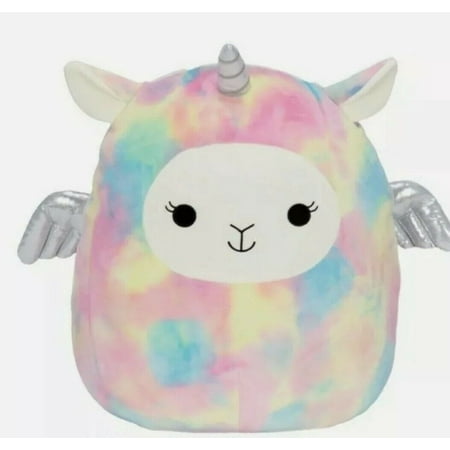 Squishmallows Lucy-May The Rainbow Llamacorn 8 Inch Plush