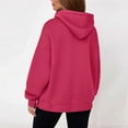 thumbnail image 6 of XUANTAOO Womens Zip Up Hoodie Hooded Workout Jacket Top Long Sleeve Coats Casual Fall Winter Outfit Fashion Clothing, 6 of 8