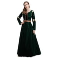 thumbnail image 1 of Disfraz de Halloween Brave Legend Personaje Melinda Disfraz de cosplay Femenino Palacio Verde Vestido largo, 1 of 5