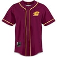 thumbnail image 2 of Men's GameDay Greats  Maroon Central Michigan Chippewas  Lightweight Baseball Jersey, 2 of 3