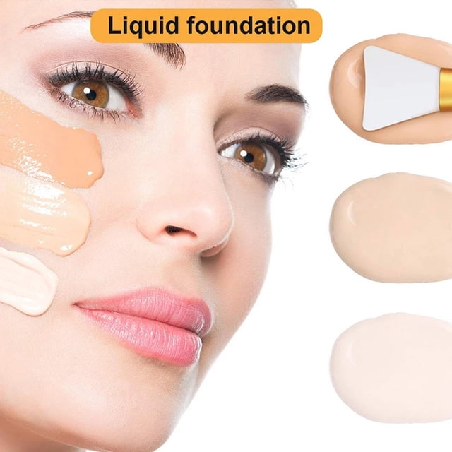 Silicone Facial Mask Brush Silicone Makeup Brushes Mask Brush 3pcs/set Soft Silicone Facial Mask Brush For Mud Mask Mixing DIY Makeup Brushes Skin Face Care ANGGREK Silicone Facial Mask Brush