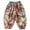 Khaki, variant on Asxite Toddler Print Soft Loose Breathable Casual Outdoor Pants Elastic Waist Summer 2-8 Y