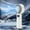 White, variant on XGFHYJEH Hand Held Fan, Mini Fan Handheld, Hand Held Fan Rechargeable, Portable Folding Hand Held Cooling Fan