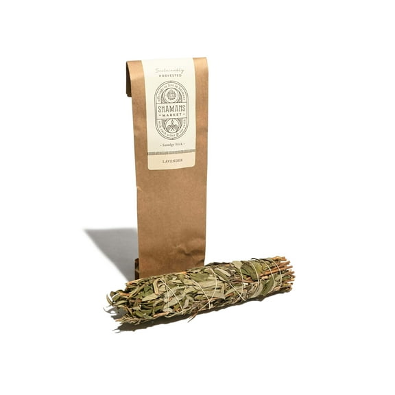 Lavender Smudge Stick 7-8 inch