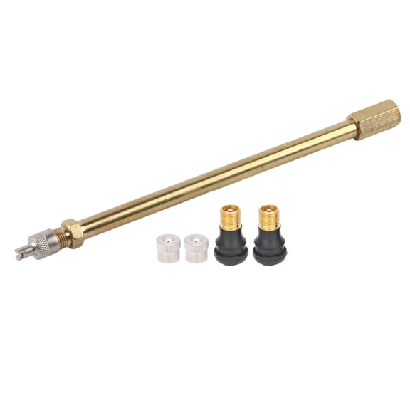 Rubber Valve Stems with Tire Valve Extension Adaptor, Fit for M365/PRO Electric Scooter