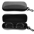thumbnail image 3 of TSV Sunglasses Case, Portable Zipper Glasses Box, Hard EVA Eyeglass Protector with Hook, Gray, 3 of 8