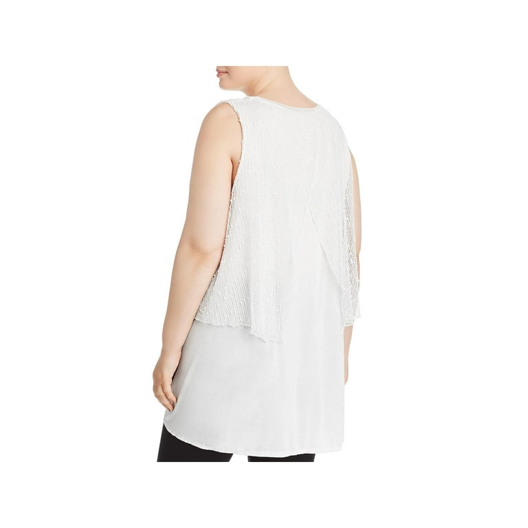 Cupio Womens Plus Sleeveless Mini Tank Dress Walmart
