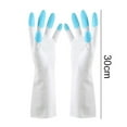 thumbnail image 5 of 1 Pair PVC Kitchen Gloves - Reusable, Waterproof, and Protective for Cooking and Cleaning Safety, 5 of 8