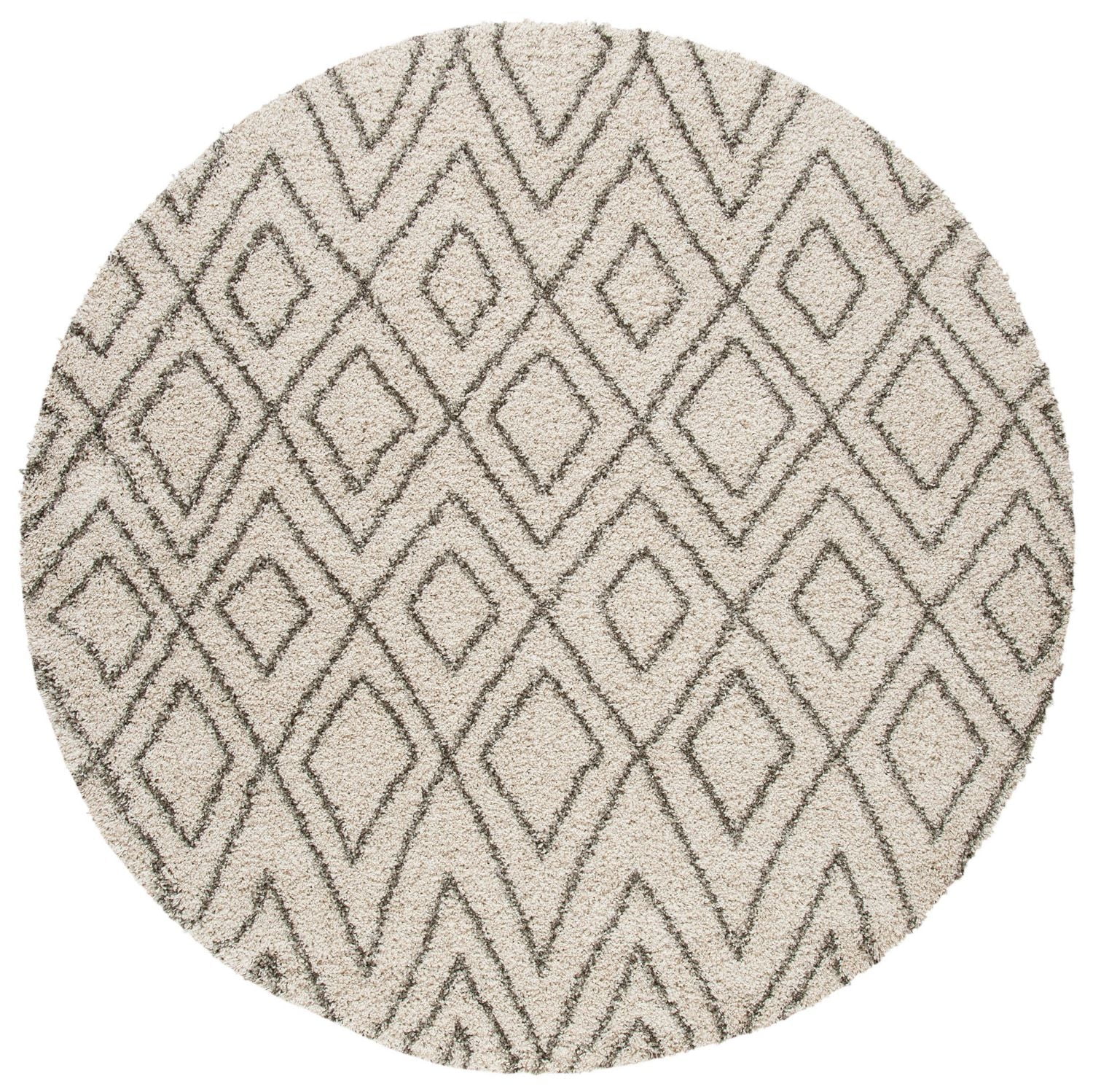 SAFAVIEH Hudson Augustine Geometric Shag Area Rug