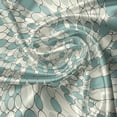thumbnail image 5 of Ambesonne Geometric Valance Pack of 2, Pale Toned Lattice, 42"X12", Pale Teal Beige, 5 of 5