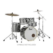 Pearl Export EXX New Fusion 5-Piece Drum Set with Hardware - Smokey Chrome