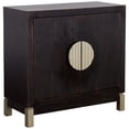 thumbnail image 2 of 55 Downing Street Medici 36" Wide Black and Gold 2-Door Accent Cabinet, 2 of 7