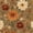 Color 1, variant on Halloween Fall Theme Peel and Stick Wallpaper 17.7in x 9.8ft Vintage Floral Orange White Red Flowers Beige Contact Paper for Living Room Kitchen Cabinets Party Decor