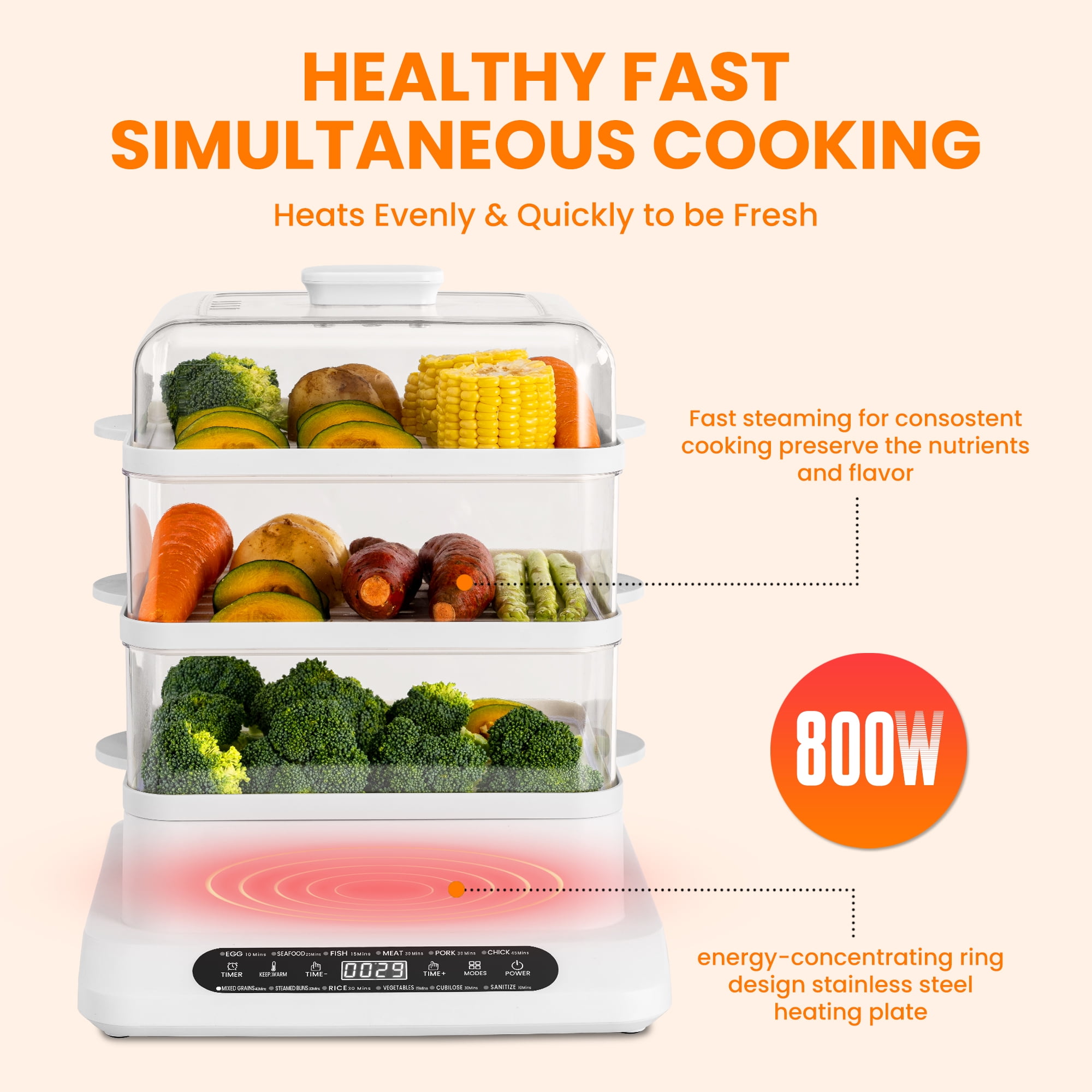 Why Buy an Electric Vegetable Steamer for your Food? - HubPages