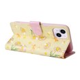 thumbnail image 5 of Compatible with iPhone 14 Plus Case Retro Gilded Flower PU Leather RFID Blocking Wallet Cover, 5 of 5