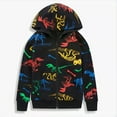 thumbnail image 2 of Toddler Boys Sweatshirts Kids Dinosaur Hoodies Girls Pullover Hooded Sweatshirts for Boys Size 7-8T, 2 of 9